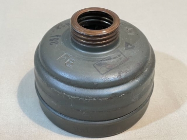 Original WWII German FE41 Gas Mask Filter