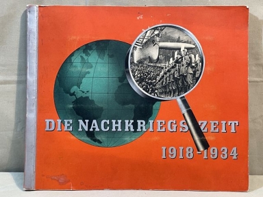 Original 1934 German Cigarette Card Album, DIE NACHKRIEGSZEIT 1918-1934