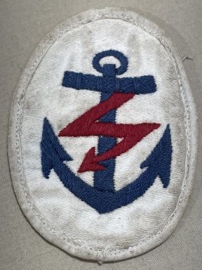 Original WWII German Kriegsmarine (Navy) Radio Operator NCO's Career Sleeve Insignia