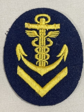 Original WWII German Kriegsmarine (Navy) Senior Administrative NCO's Career Sleeve Insignia