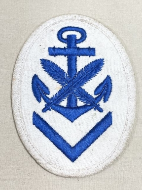 Original WWII German Kriegsmarine (Navy) Senior Clerical NCO's Career Sleeve Insignia