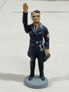 Original Nazi Era German Rudolf Hess Toy Soldier, Elastolin
