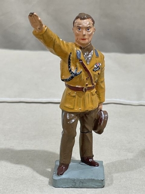 Original Nazi Era German General Gring Toy Soldier, LINEOL