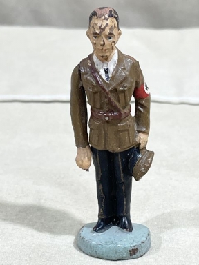 Original Nazi Era German Joseph Goebbels Toy Soldier, Elastolin