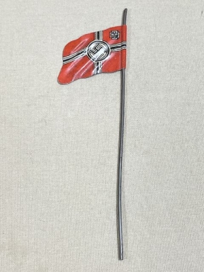 Original Nazi Era German Toy Soldier Reichs Battle Flag