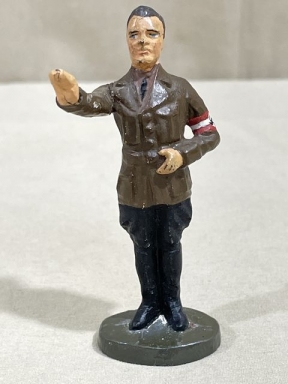 Original Nazi Era German HJ Baldur von Schirach Toy Soldier, Elastolin