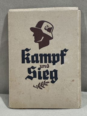Original WWII German Fight and Victory Photograph Set, Kampf und Sieg
