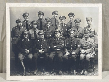 Original Nazi Era German Early NSDAP Members Group Photograph
