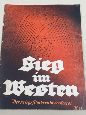 Original WWII German Victory in the West Photo Book, Sieg im Westen