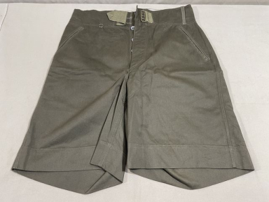 Original WWII German Heer Tropical (Afrikakorps) Short Pants