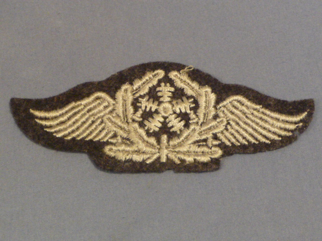 German Original WWII UNISSUED Luftwaffe Sleeve Technical Personal trade badge 
