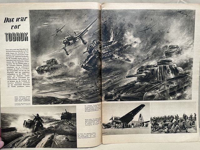ドイツ国防軍機関誌Die Wehrmacht 1941年1月1日発行 ドイツ国防軍機関誌Die Wehrmacht 1941年1月1日発行
