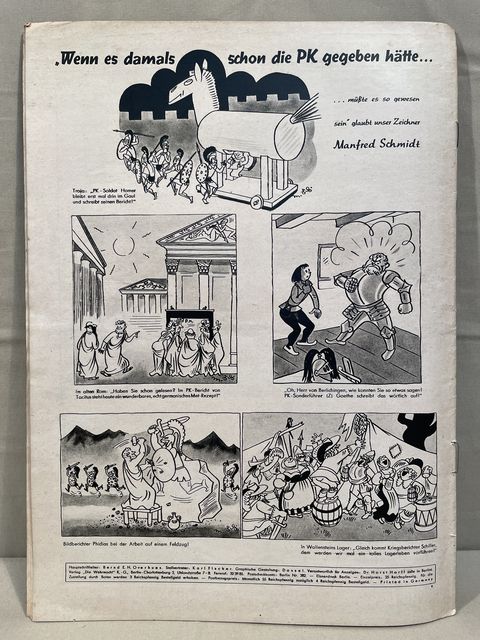 ドイツ国防軍機関誌Die Wehrmacht 1941年1月1日発行 ドイツ国防軍機関誌Die Wehrmacht 1941年1月1日発行