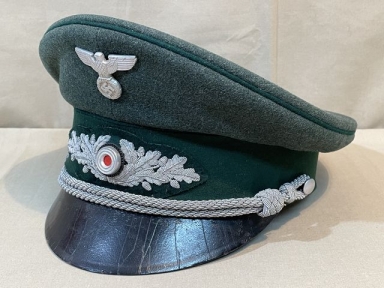 Original Nazi Era German National Forestry Service Official's Visor Hat
