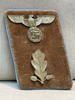 Original Nazi Era German NSDAP Section Leader's Collar Tab, Kreisleitung