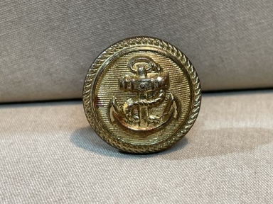 Original WWII German Kriegsmarine Officer's Shoulder Strap Button