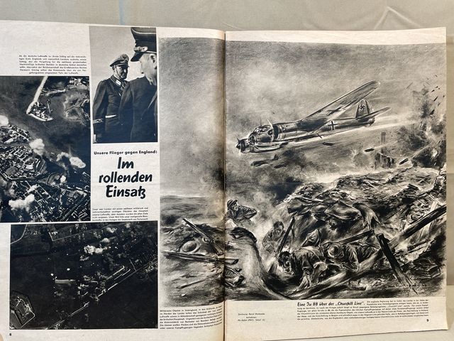 ドイツ国防軍機関誌Die Wehrmacht 第16号 1940年7月31日 ドイツ国防軍機関誌Die Wehrmacht 第16号 1940年7月31日