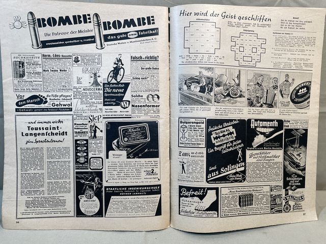 ドイツ国防軍機関誌Die Wehrmacht 第16号 1940年7月31日 ドイツ国防軍機関誌Die Wehrmacht 第16号 1940年7月31日 ドイツ