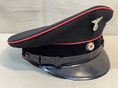 Original Nazi Era German National Bureau of Mines Visor Cap, Bergbau