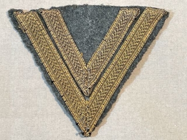 Original WWII German Coastal Artillery Obergefreiter Rank Chevron
