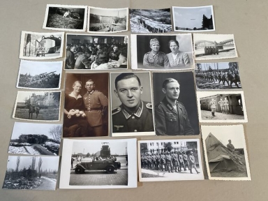 Original WWII German Photographs Lot, 50 TOTAL