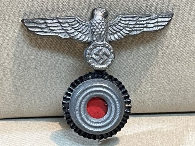 Original WWII German Kriegsmarine (KM) EM/NCO Donald Duck Cap Insignia