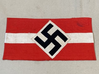 Original Nazi Era German Hitler Youth Armband, RZM TAG!