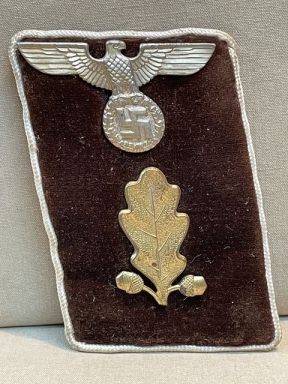 Original Nazi Era German NSDAP Section Leader's Collar Tab, Kreisleitung