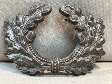 Original WWII German Army (Heer) Visor Cap Wreath