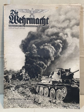 Original WWII German Die Wehrmacht Magazine, July 1941