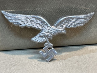 Original WWII German Luftwaffe (Air Force) Visor Cap Eagle