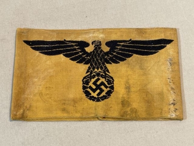 Original Nazi Era German State Service Armband, ACTUALLY USED!!!