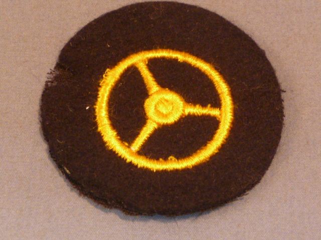 Original WWII German  Kriegsmarine Motor Transport EMs Sleeve Insignia