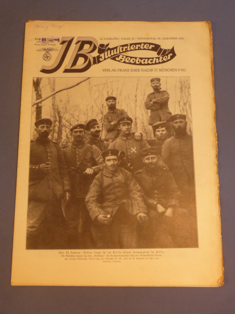 Original 1935 German Magazine, Illustrierter Beobachter