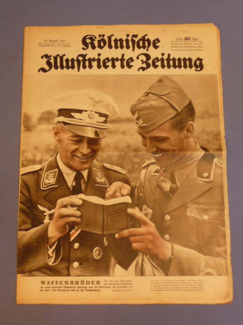 Original WWII German Magazine, K�lnische Illustrierter Zeitung
