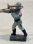 Original Nazi Era German Marching Trombone Player Toy Soldier, LINEOL