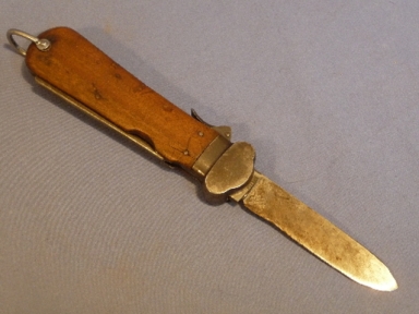 Original WWII German Fallschirmjger Gravity Knife, 2nd Model