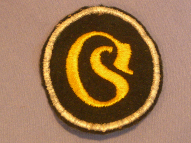 Original WWII German Army Equipment Administration Officer's Trade Badge