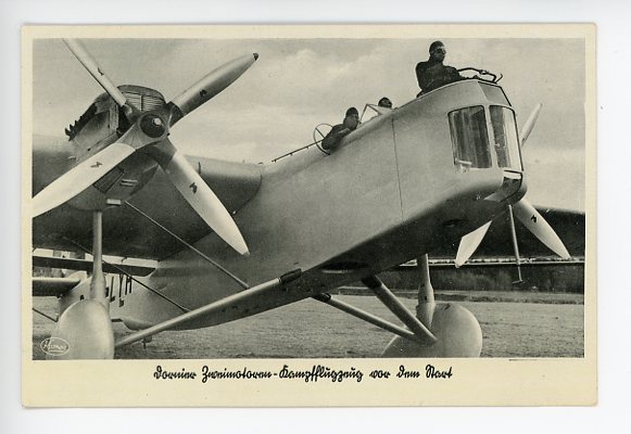 Original Pre-WWII German Postcard, The Luftwaffe