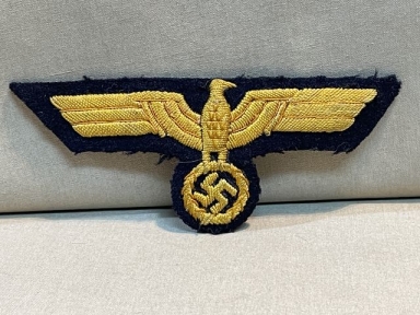 Original WWII German Kriegsmarine (Navy) Officer's Breast Eagle