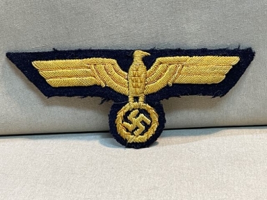 Original WWII German Kriegsmarine (Navy) Officer's Breast Eagle