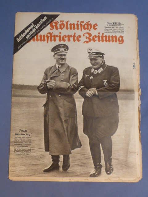 Original WWII German Magazine, K�lnische Illustrierter Zeitung