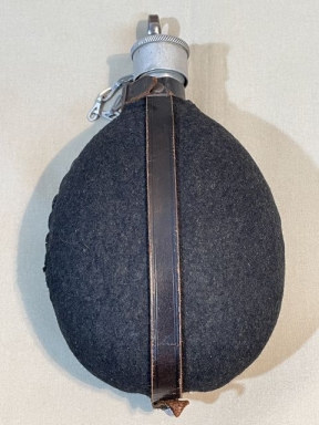 Original Nazi Era German BLACK Cover Political Style Canteen