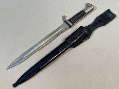 Original Nazi Era German EM Dress Bayonet and Frog