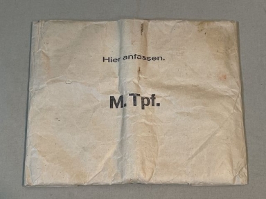 Original WWII German Pack of Medical Gauze, M. Tpf.