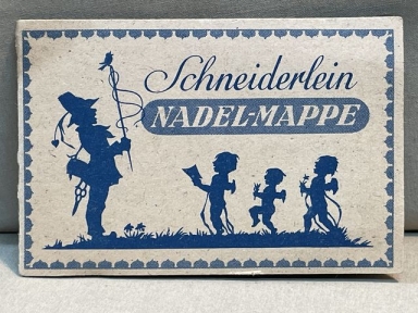Original WWII Era German Little Tailor Needle Pack, Schneiderlein NADEL-MAPPE