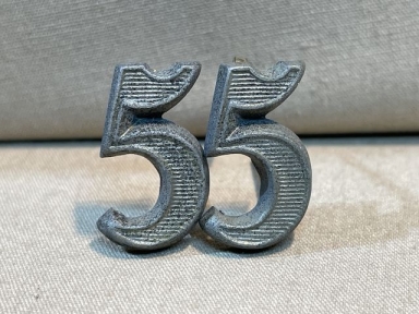 Original WWII German Heer (Army) EM/NCO's Shoulder Board Devices, Number 5