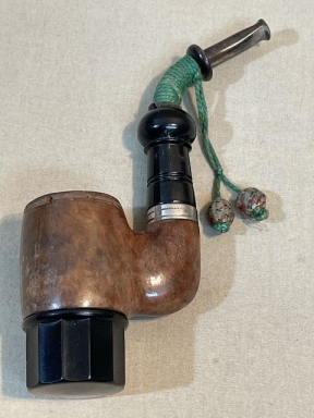 HOLD! Original WWII Era German Fancy Smoking Pipe, Thura Bruyere