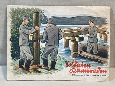 Original WWII German Pioniere Bridge Building Booklet