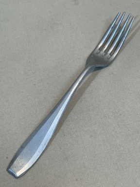 Original WWII German HEER (Army) Aluminum Mess Hall Fork
